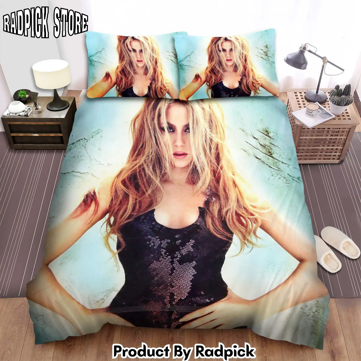 Radpick shakira she wolf bed sheets spread comforter duvet cover bedding sets rp3272371